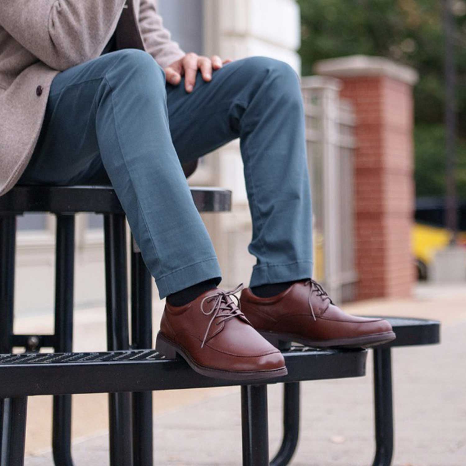 Chaussures De Marche Drew Lincoln - Taille 13 Large (W) Noir Cuir - Pour Orthèse/diabétique