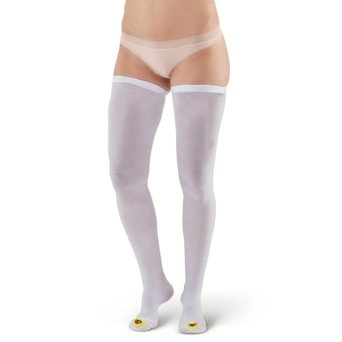 AW Style 401 Anti-Embolism Inspection Toe Thigh High Stockings - 18 mmHg (Sale)