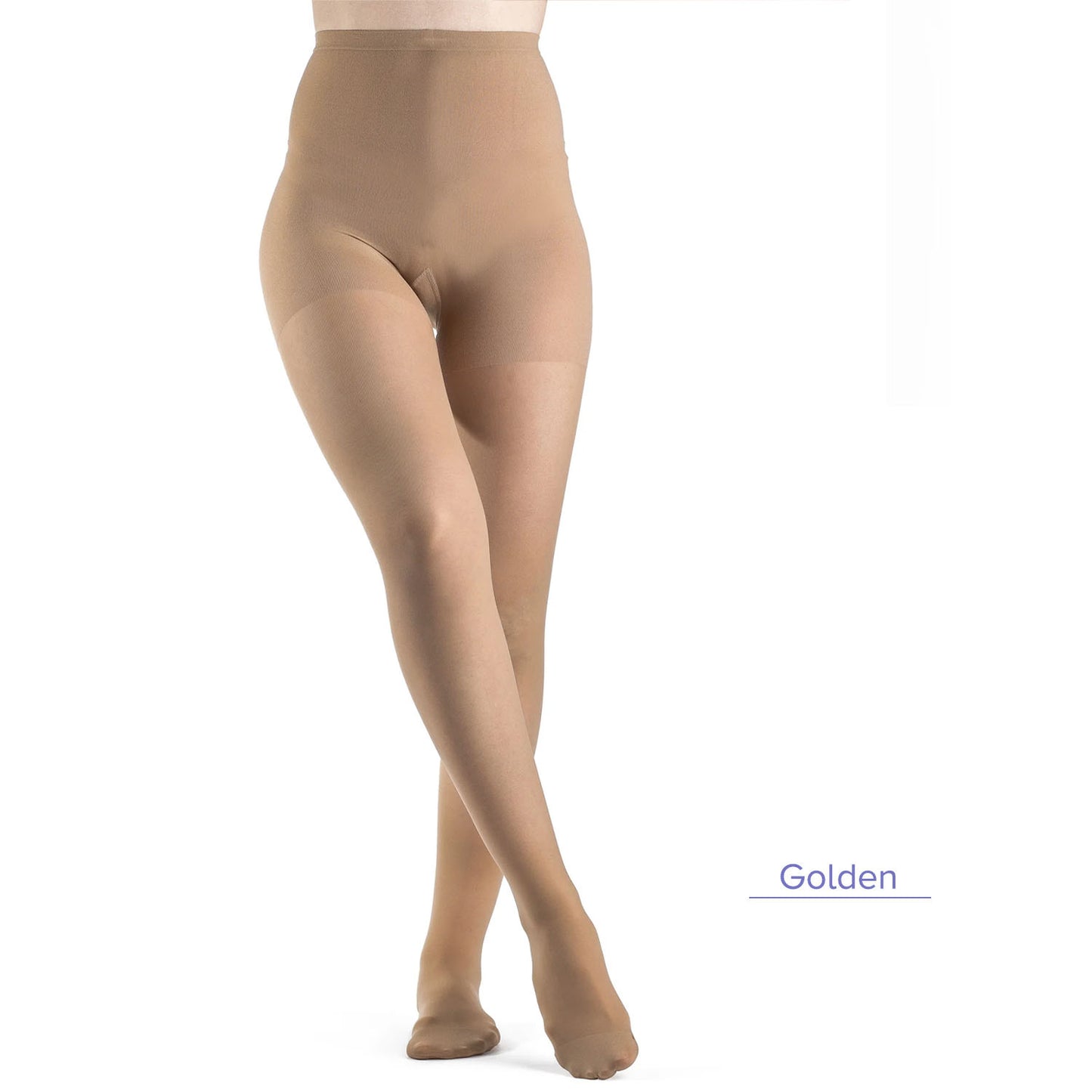 Sigvaris Style 782 Women's Sheer Pantyhose 20-30 mmHg Golden