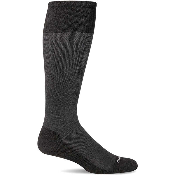 SockWell Men's The Basic Socks - 15-20 mmHg Black