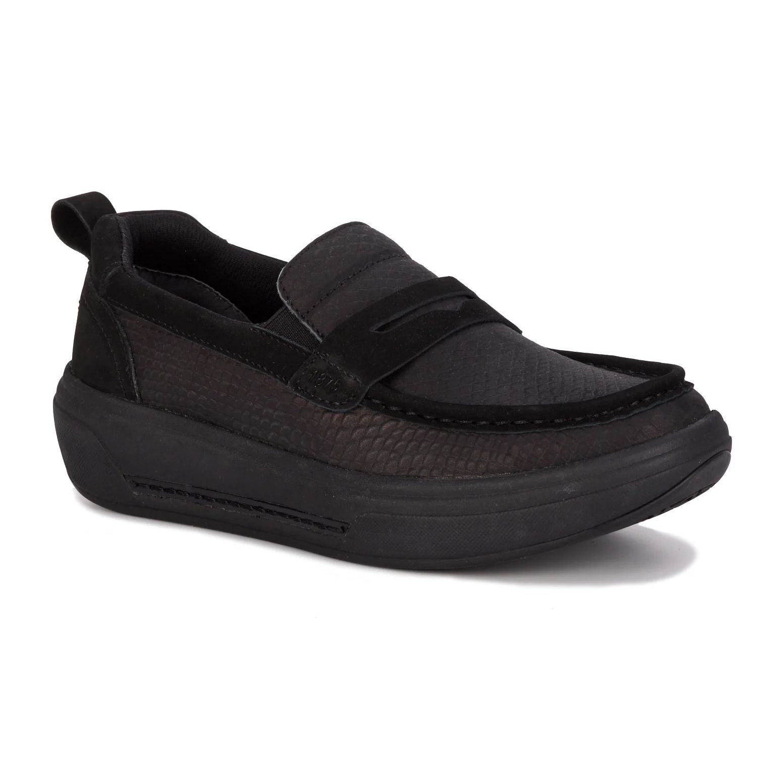 【ルルムー】SLOW&CO Drew Women's Java Slip-On Casual Shoes | Ames Walker
