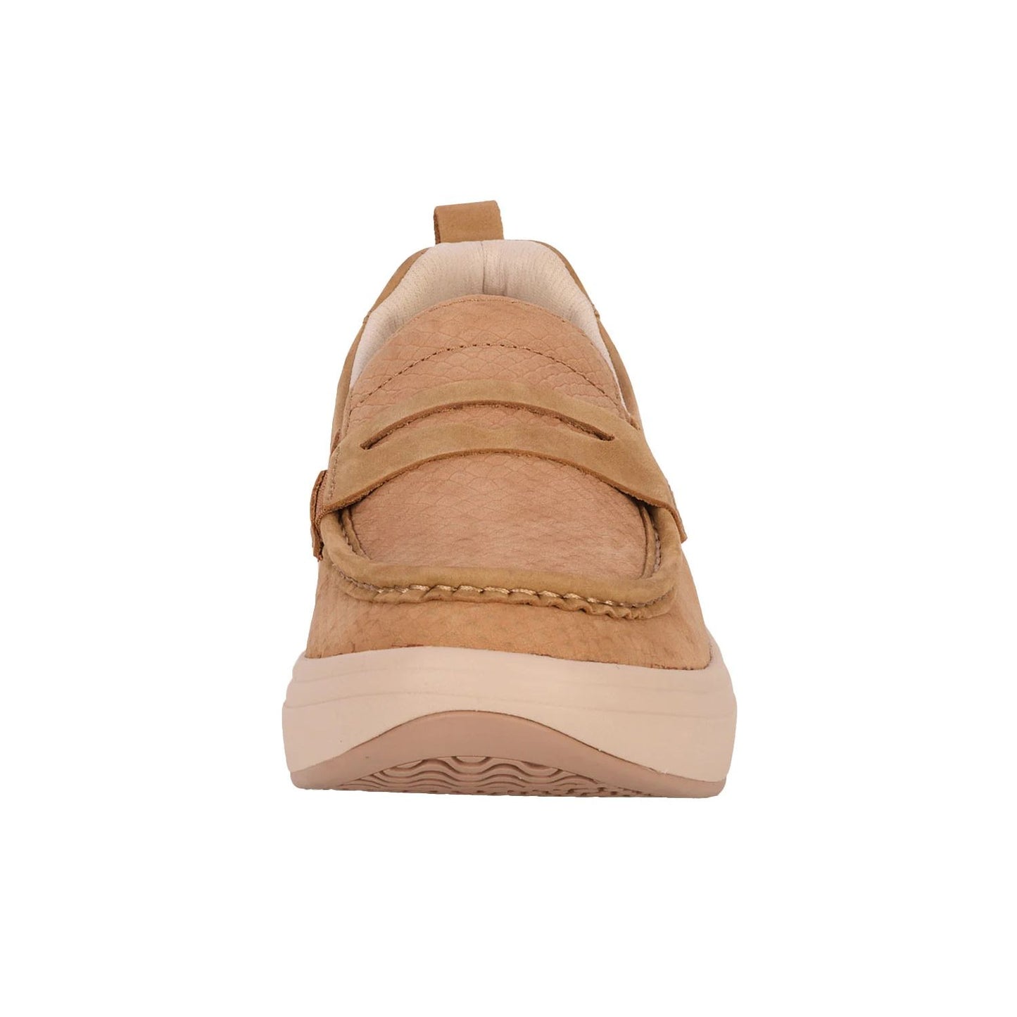 Drew Women's Java Slip-On Casual Shoes Tan Leather