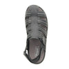 Top view, Propét Hunter Orthotic Friendly Sandal in Black