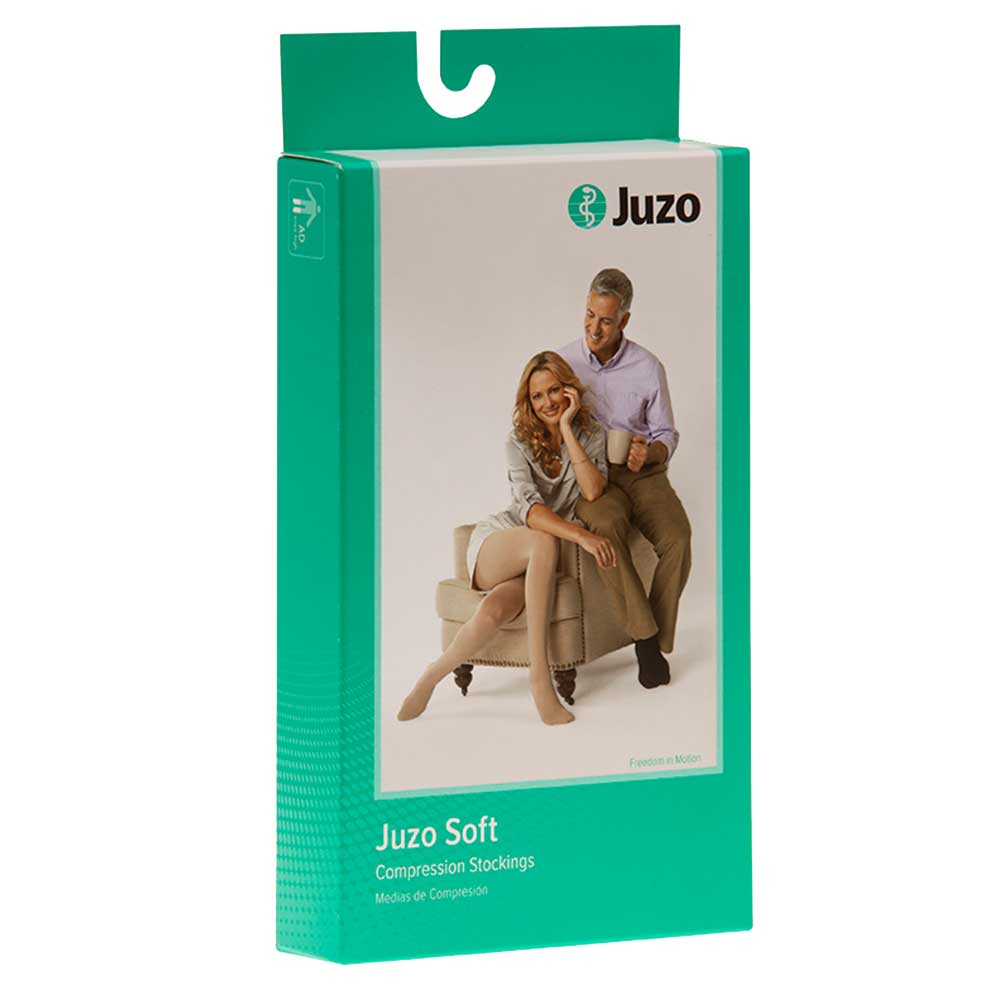 Calze A Compressione Juzo 2001 08431 20-30mmHg Nero Taglia III Donna - Nuove Con Etichetta - Foto 2