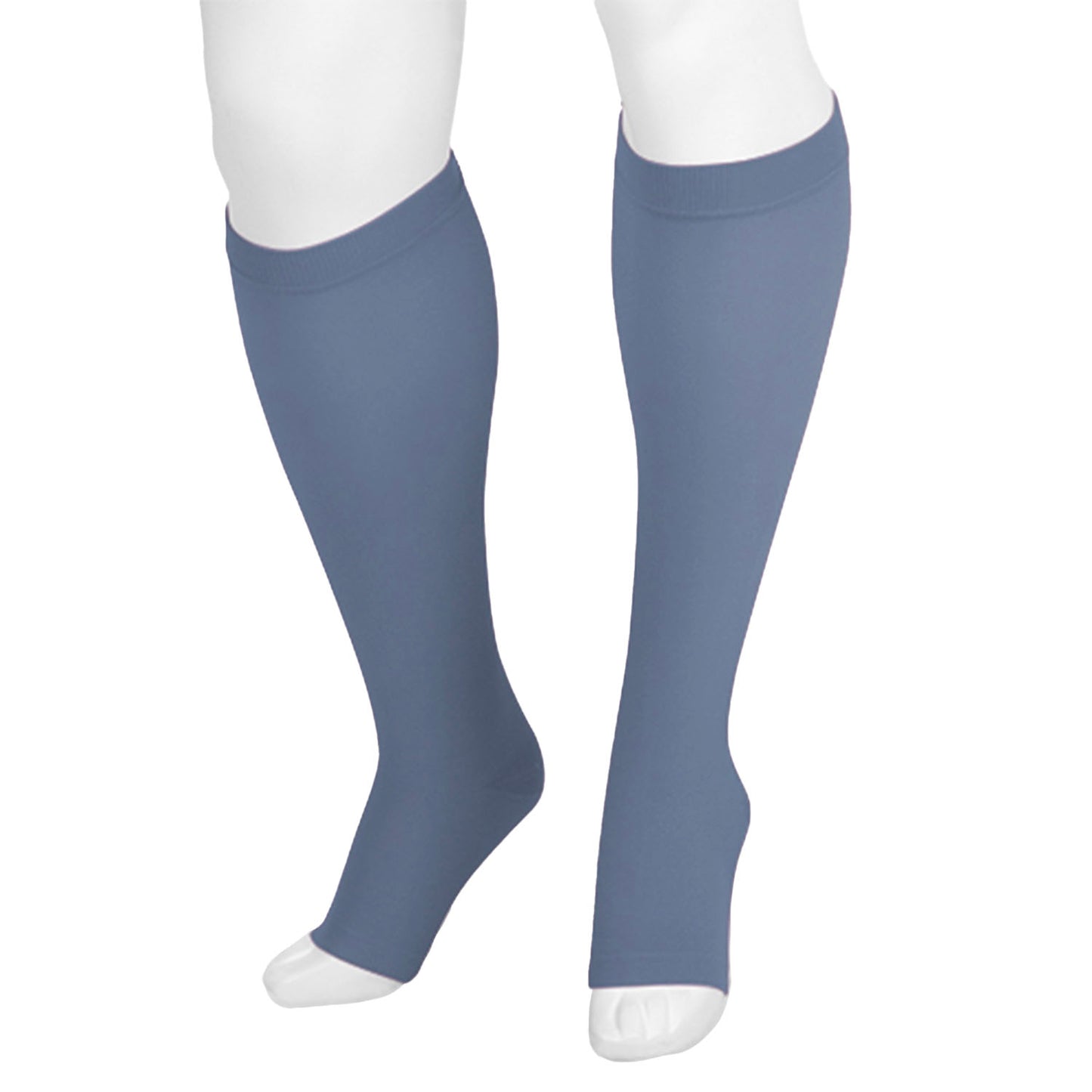Juzo Dynamic 3511 Signature Collection Trend Colors Open Toe Knee Highs 20-30 mmHg