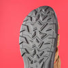 Deep tread outsole offers enhanced traction on various outdoor surfaces