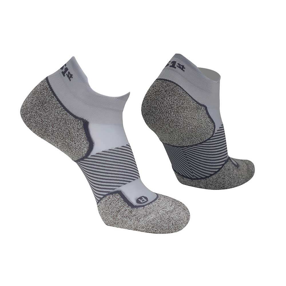 OS1st Pickleball Performance No Show Socks Grey