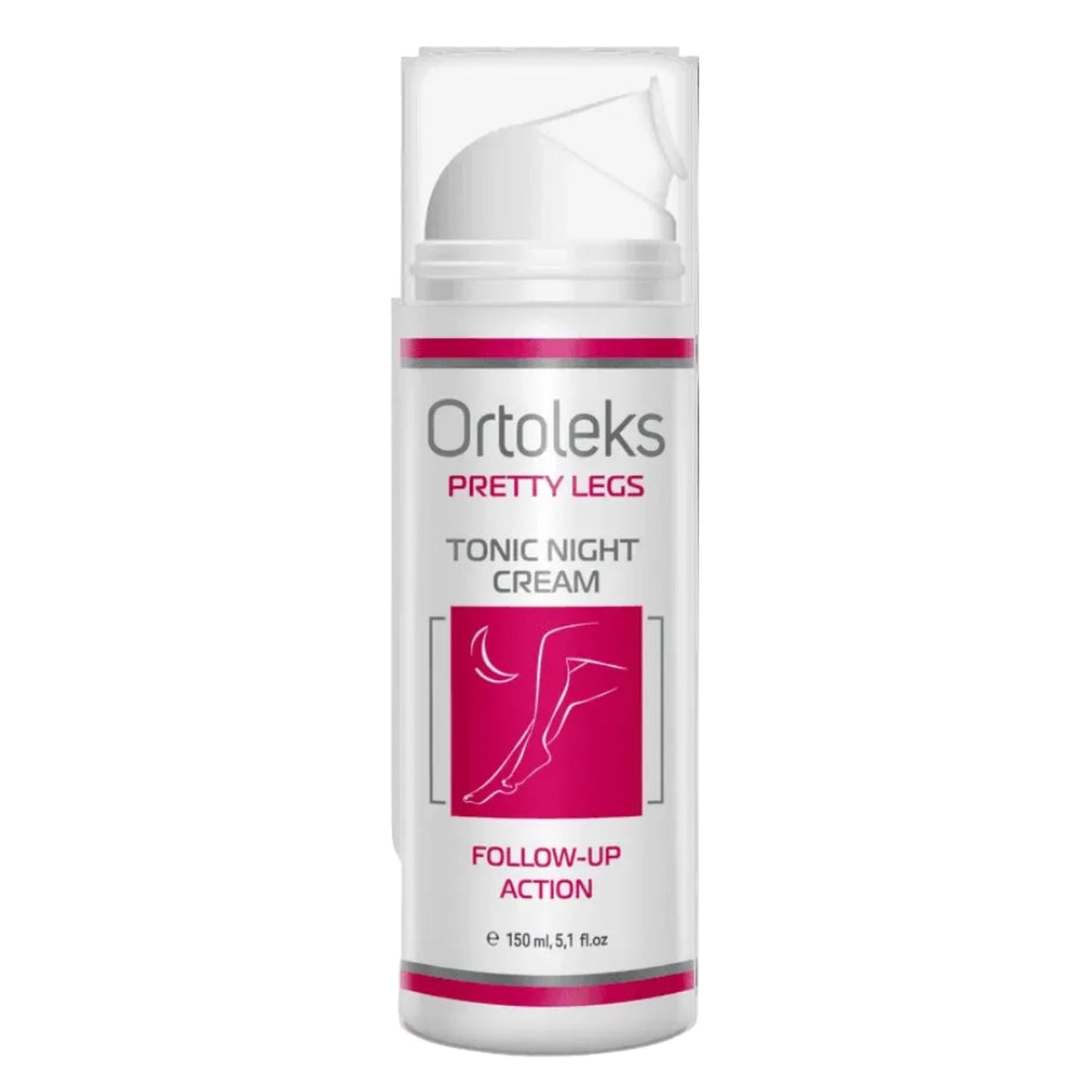 White and pink bottle Ortoleks Tonic Night Cream