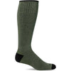 SockWell Men's Elevation Knee High Socks - 20-30 mmHg Eucalyptus