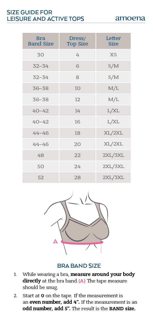 Amoena Lymph Flow Wire Free Front Closure Bra