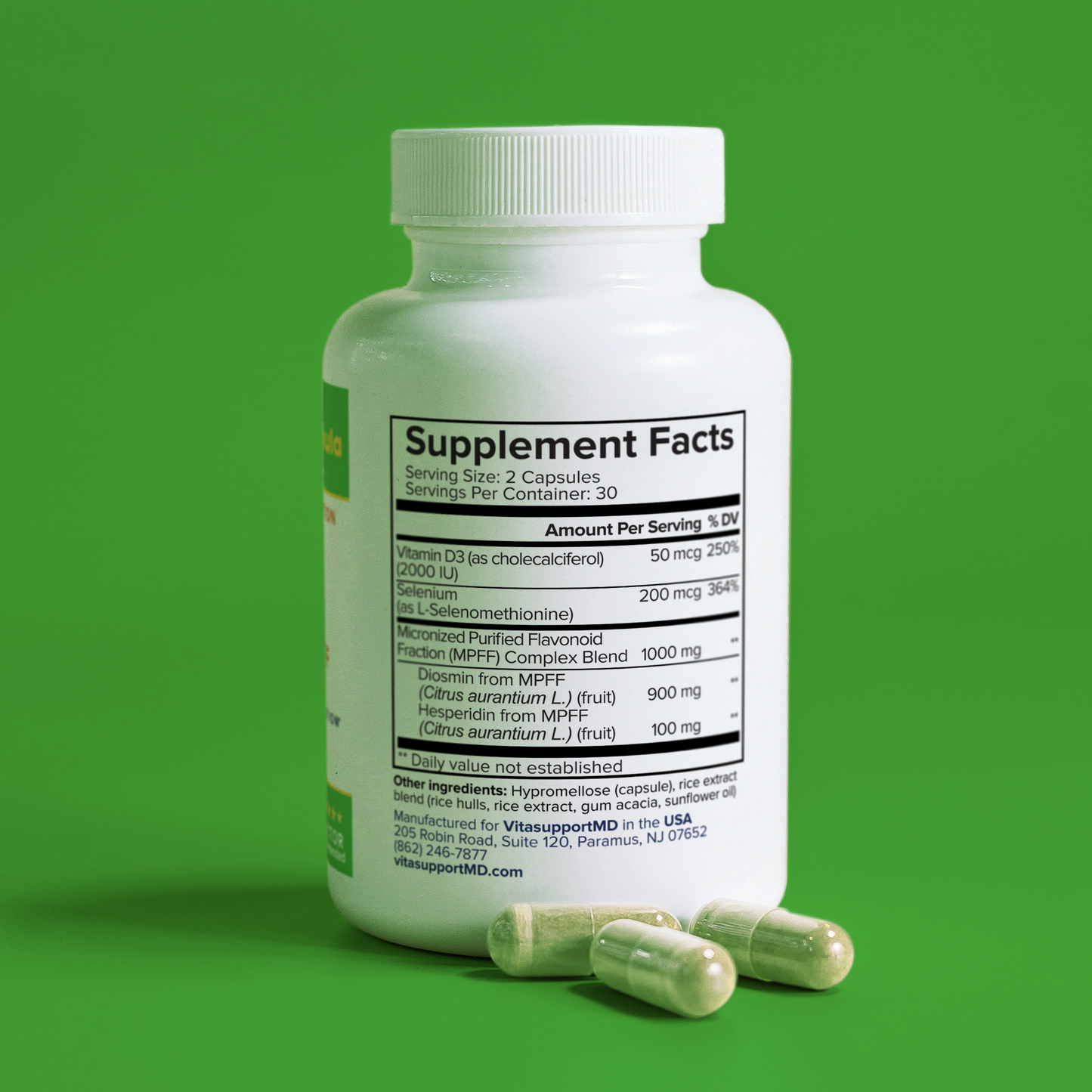 Vitasupport_Lymphatic Formula Back