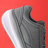 Easy to clean leather upper built on a straight last sole for ultimate stability.