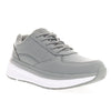 Angled side view of Grey Women's Ultima Athletic Shoes