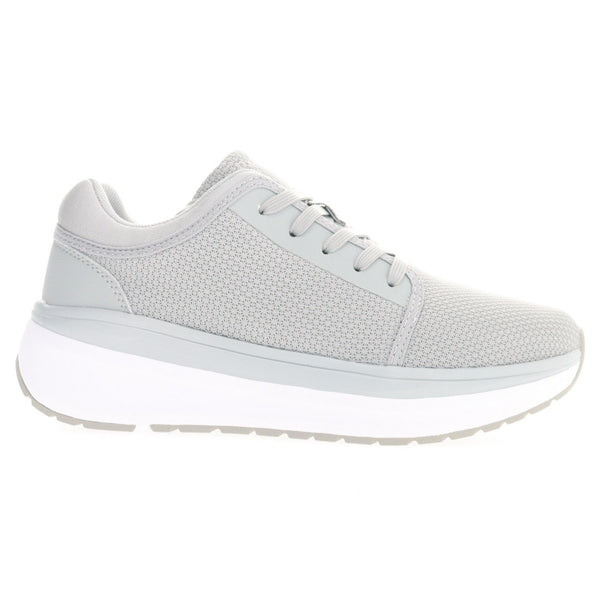 Outside side view- Women's Ultima X Athletic Shoes in Grey