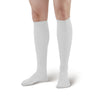 AW Style 100 Men's Knee High Dress Socks - 20-30 mmHg White