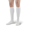 Ames Walker Compression Men's Knee High Socks - White