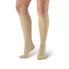 AW Style 169 Women's Cotton Travel Knee High Socks - 15-20 mmHg - Tan
