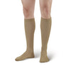 Ames Walker Compression Knee High Khaki Dress Socks - 20-30 mmHg