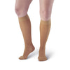 AW Style 16 Sheer Support Closed Toe Knee Highs - 15-20 mmHg - Beige