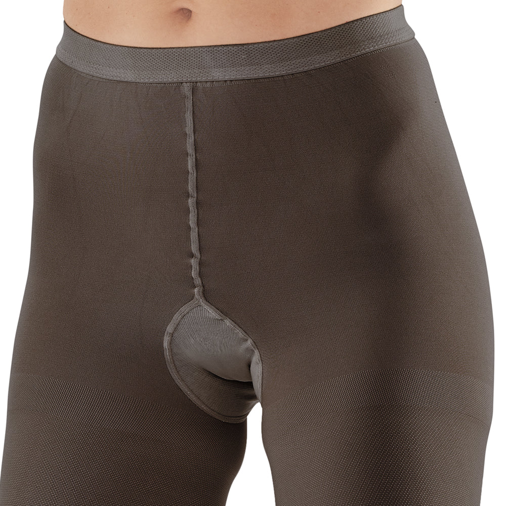 AW Full Figure Petite Medical Support Closed Toe Pantyhose - 20-30 mmHg inseam