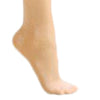 AW Style 206 Medical Support Closed Toe Maternity Pantyhose - 20-30 mmHg - Foot