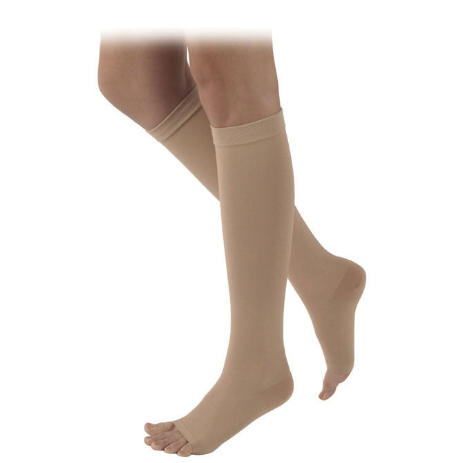 Sigvaris Specialty 503 Natural Rubber Open Toe Knee Highs 30-40