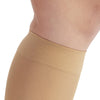 AW Style 209OT Microfiber Opaque Open Toe Knee Highs 15-20 mmHg - Top Band
