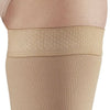 AW Style 292OT Luxury Opaque Open Toe Thigh Highs w/Dot Sil Band - 20-30 mmHg - Top Band