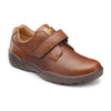 Dr. Comfort Men's Casual Comfort William Shoes - Chestnut