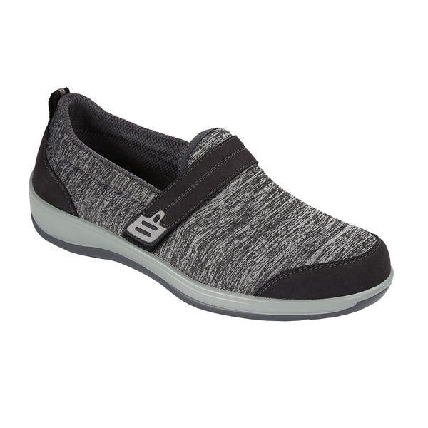 Orthofeet Women's Quincy Slip-On Shoes Grey