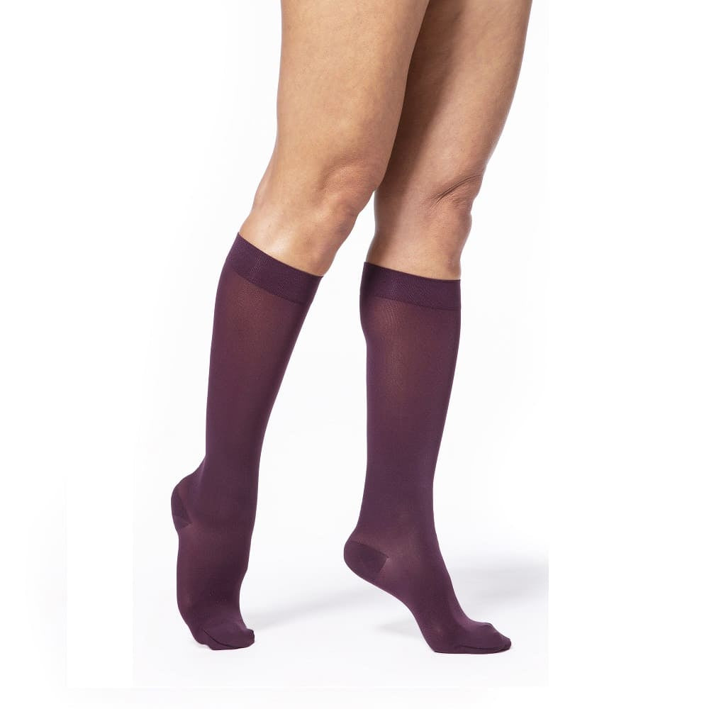 Sigvaris Style 842 Women's Soft Opaque Knee Highs 20-30 mmHg