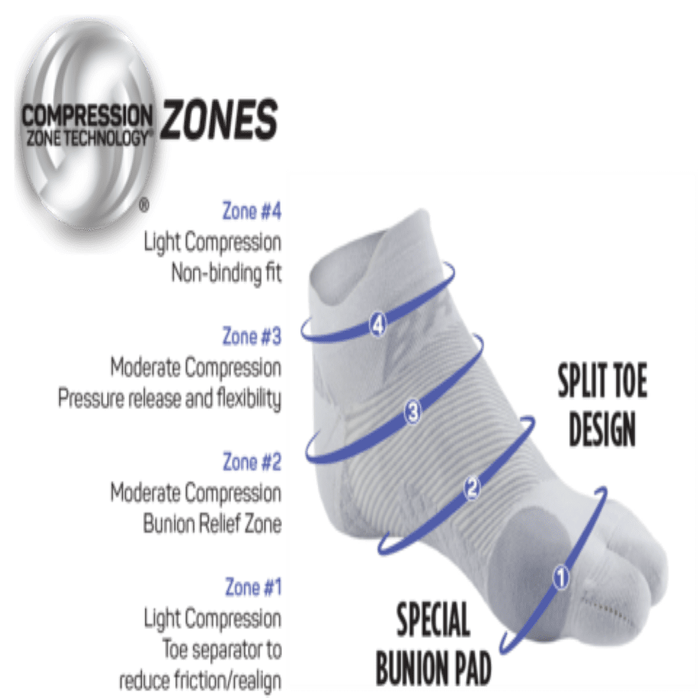 OST1st BR4 Bunion Relief Socks (3 Pack)