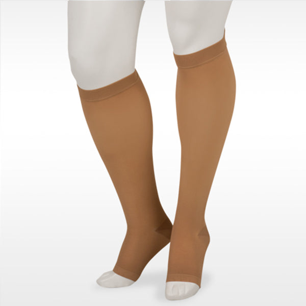 Juzo 4411 Basic Open Toe Knee Highs - 20-30 mmHg