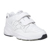 Propet Men's Stability Walker Strap Shoes White
