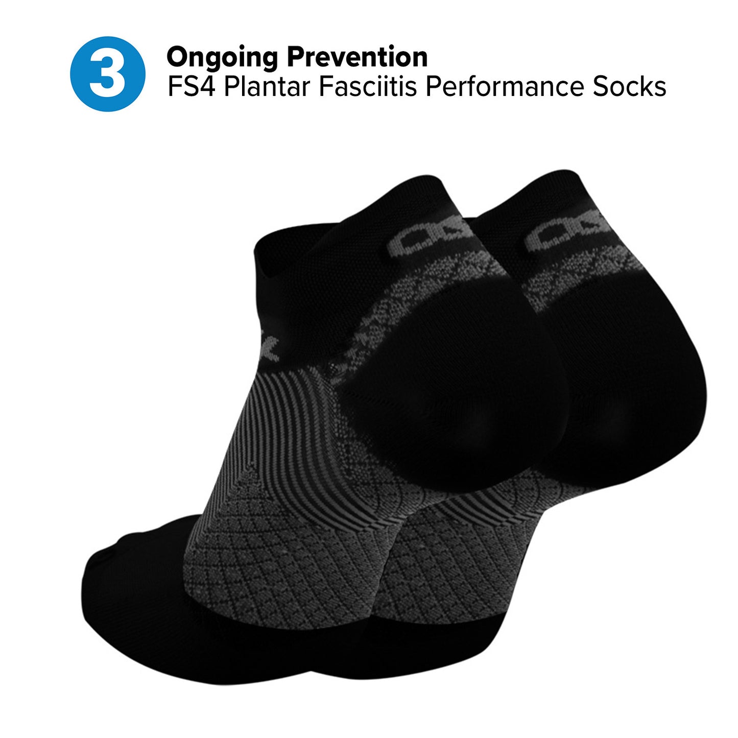 OS1st Plantar Fasciitis Kit FS4 Sock