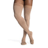 Sigvaris Dynaven 973 Access Men's Closed Toe Thigh Highs - 30-40 mmHg Beige