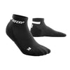 CEP Men's The Run Low Cut Compression Socks 4.0 Black