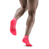 CEP Men's The Run Low Cut Compression Socks 4.0 Pink