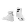 CEP Men's The Run Low Cut Compression Socks 4.0 White