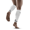 CEP Men's The Run Compression Calf Sleeves 4.0 White