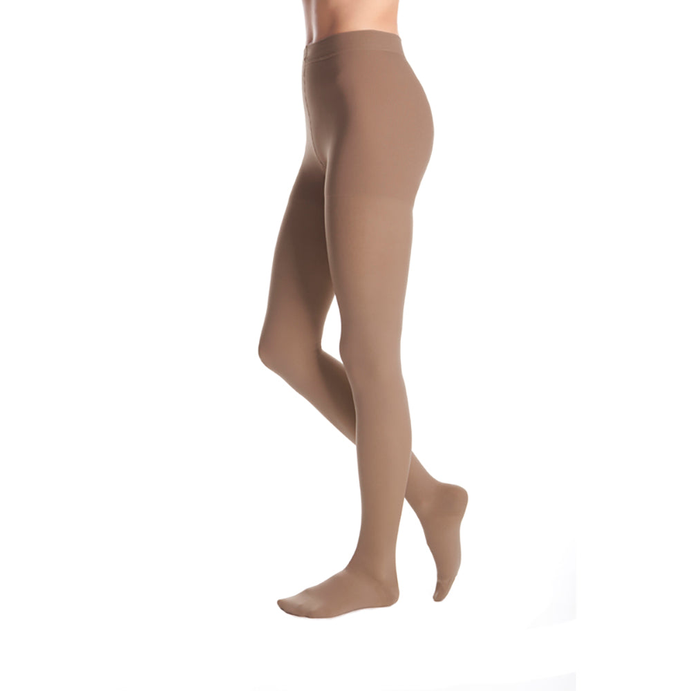 Medi Duomed Advantage Soft Opaque Closed Toe Pantyhose - 30-40 mmHg - Almond