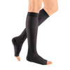 Medi Sheer & Soft Open Toe Knee Highs -20-30 mmHg - Ebony