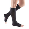 Medi Comfort Open Toe Knee Highs - 30-40 mmHg - Black