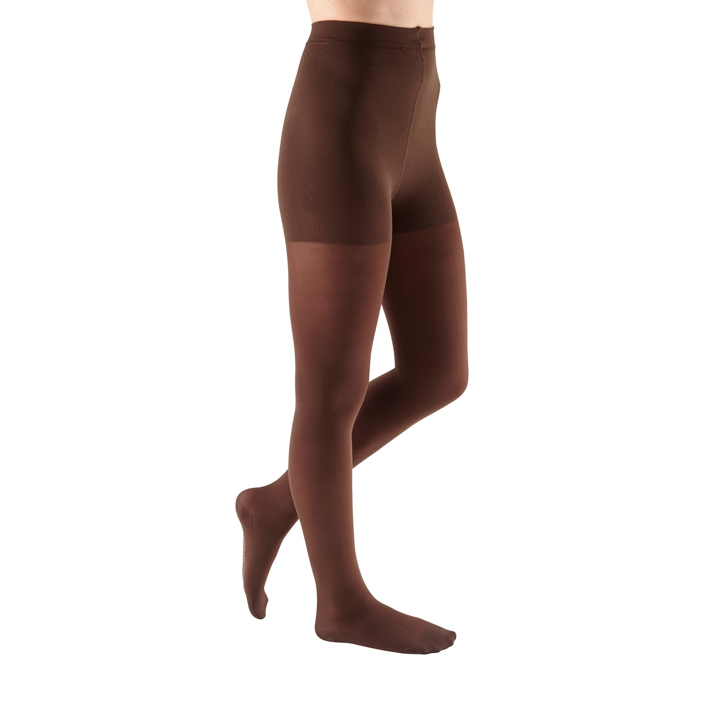 Medi Comfort Closed Toe Pantyhose -15-20 mmHg - Chocolate