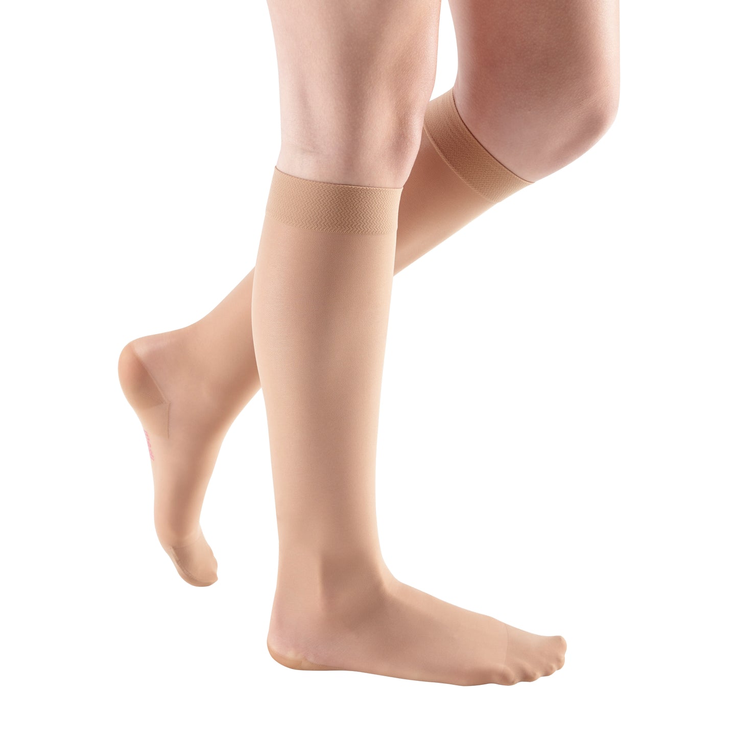 Medi Sheer & Soft Closed Toe Knee Highs- 30-40 mmHg - Toffee