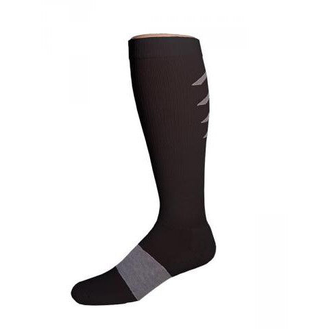 Sigvaris 401 Athletic Recovery Knee High Socks - 15-20 mmHg - Black
