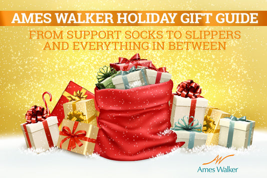 Ames Walker Holiday Gift Guide From Support Socks to Slippers and Everything In Between