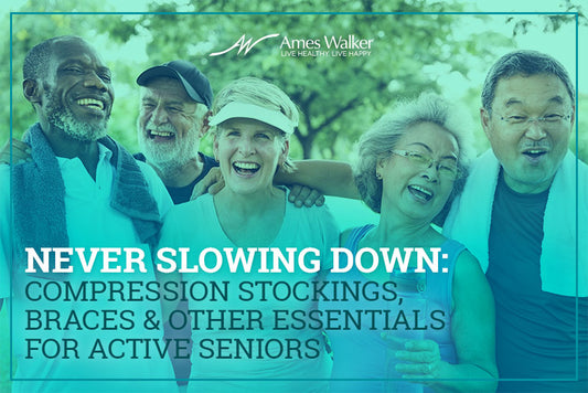 Never Slowing Down: Compression Stockings, Braces & Other Essentials for Active Seniors