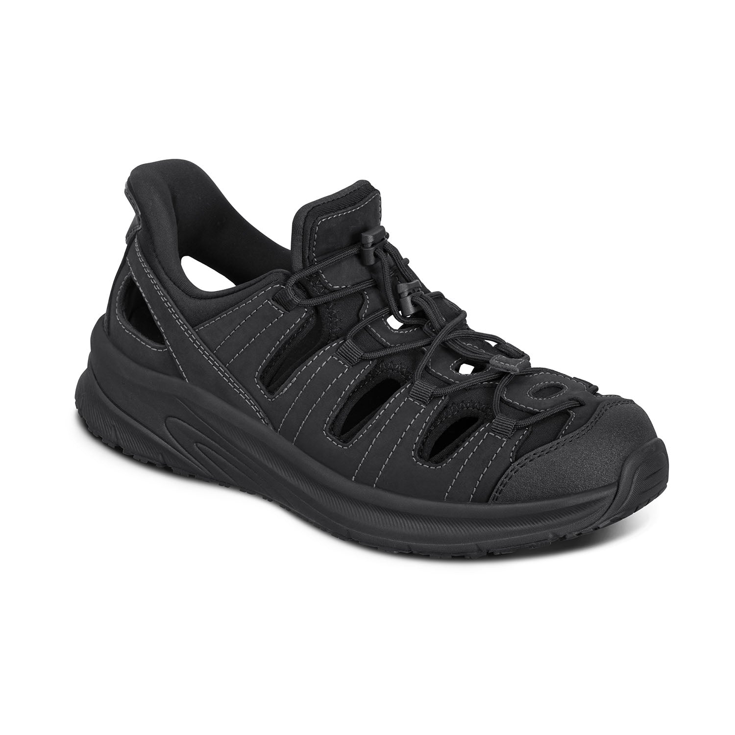 Orthofeet Men's Saturn Sandals Black
