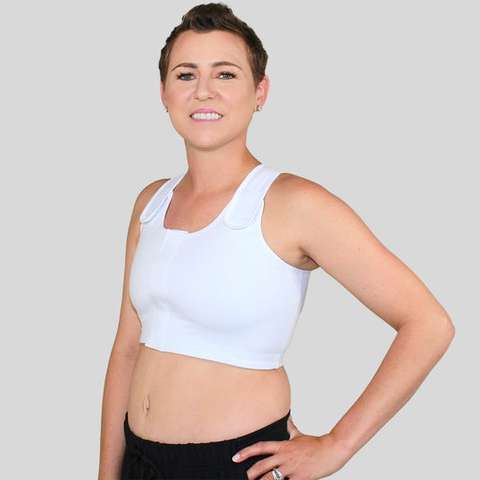 ABC 119 Velcro-Front Compression Bra - ABC 119 Velcro-Front Compression Bra